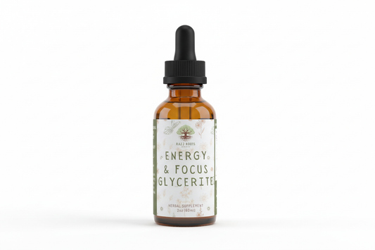 Energy & Focus Glycerite bottle